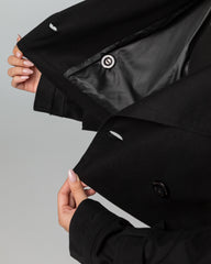 Cropped trench jacket