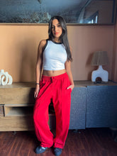 Red Basic Sweatpants