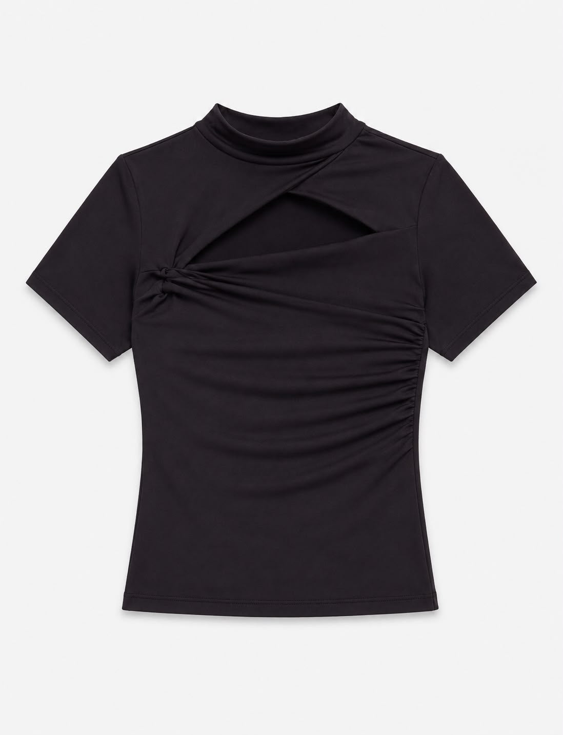 Black Knotted top