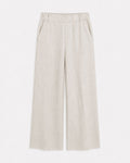 Beige Linen Pants