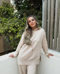 Cloud knit hoodie