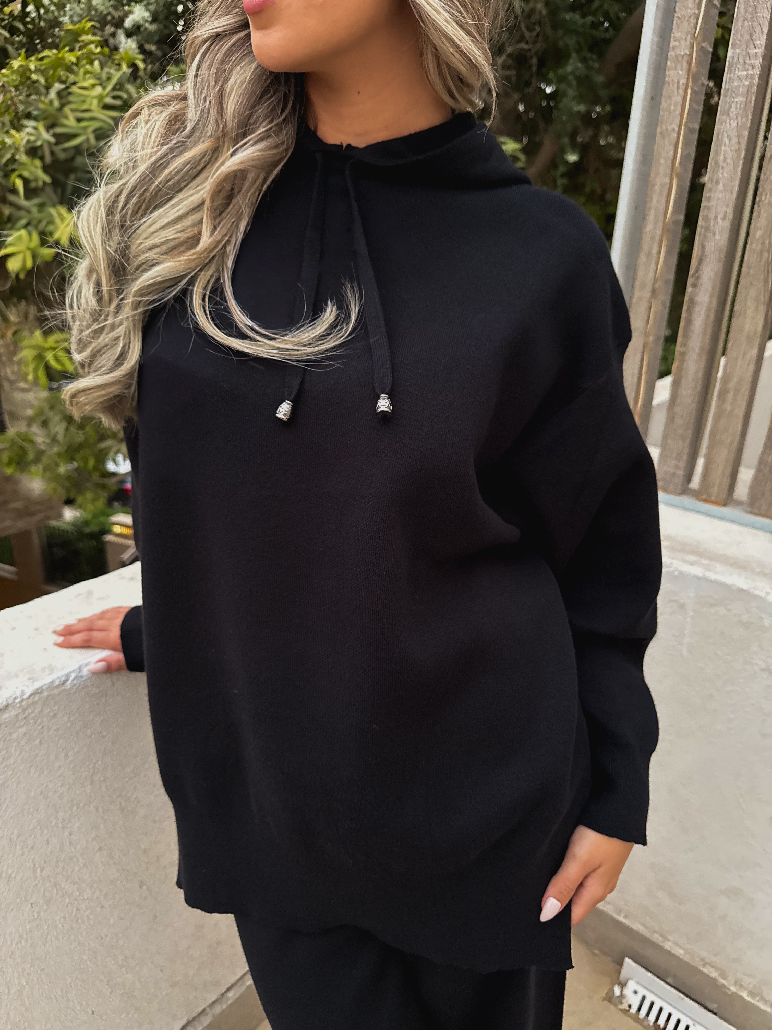 Cloud knit hoodie