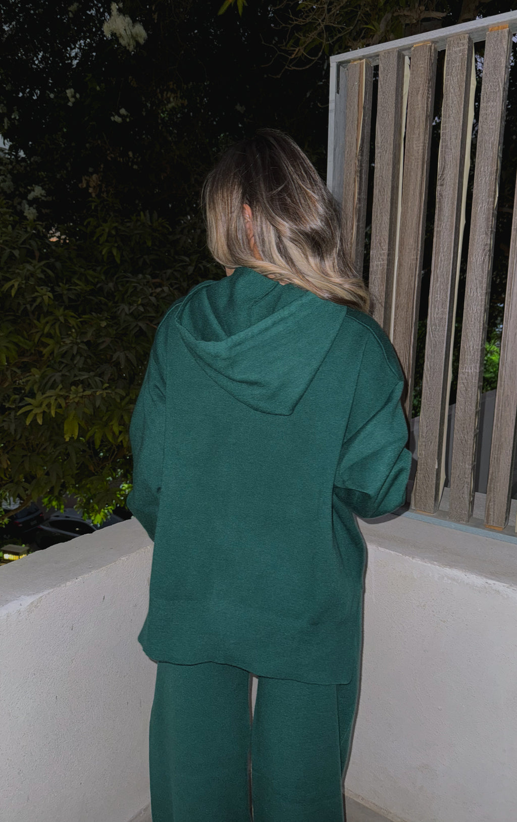 Cloud knit hoodie
