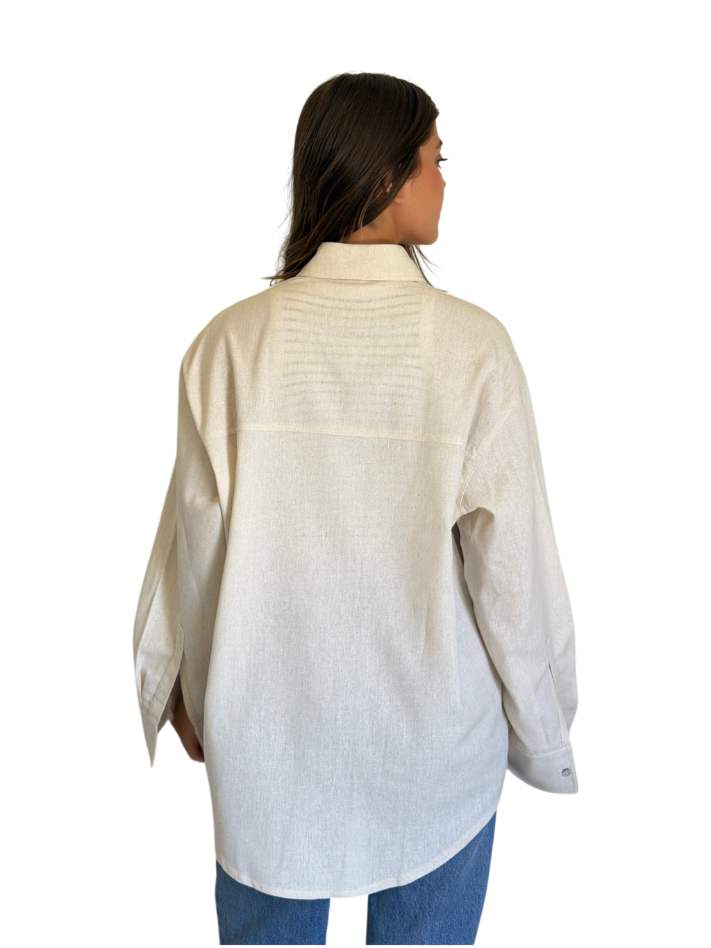 Beige Linen Shirt