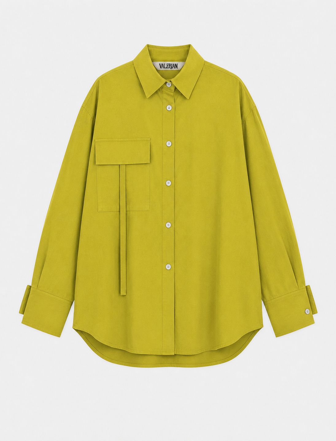 Pistachio Linen Shirt