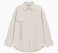 Beige Linen Shirt