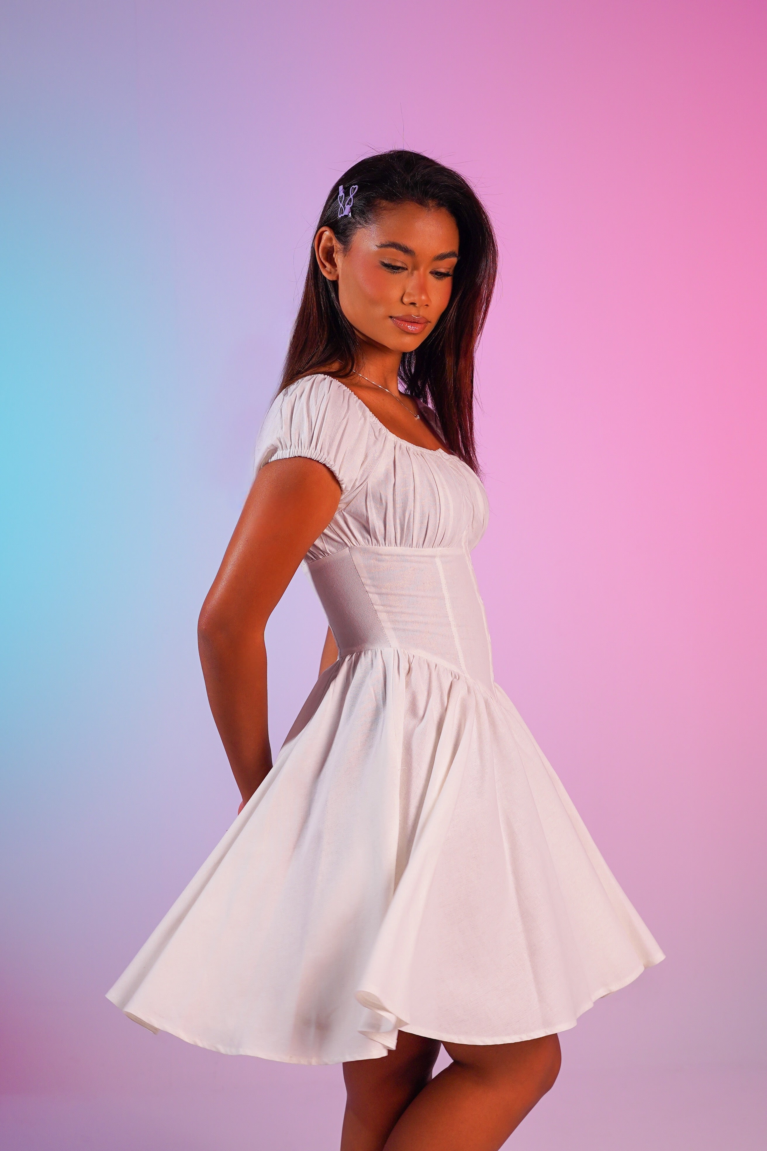 Barbie dress White