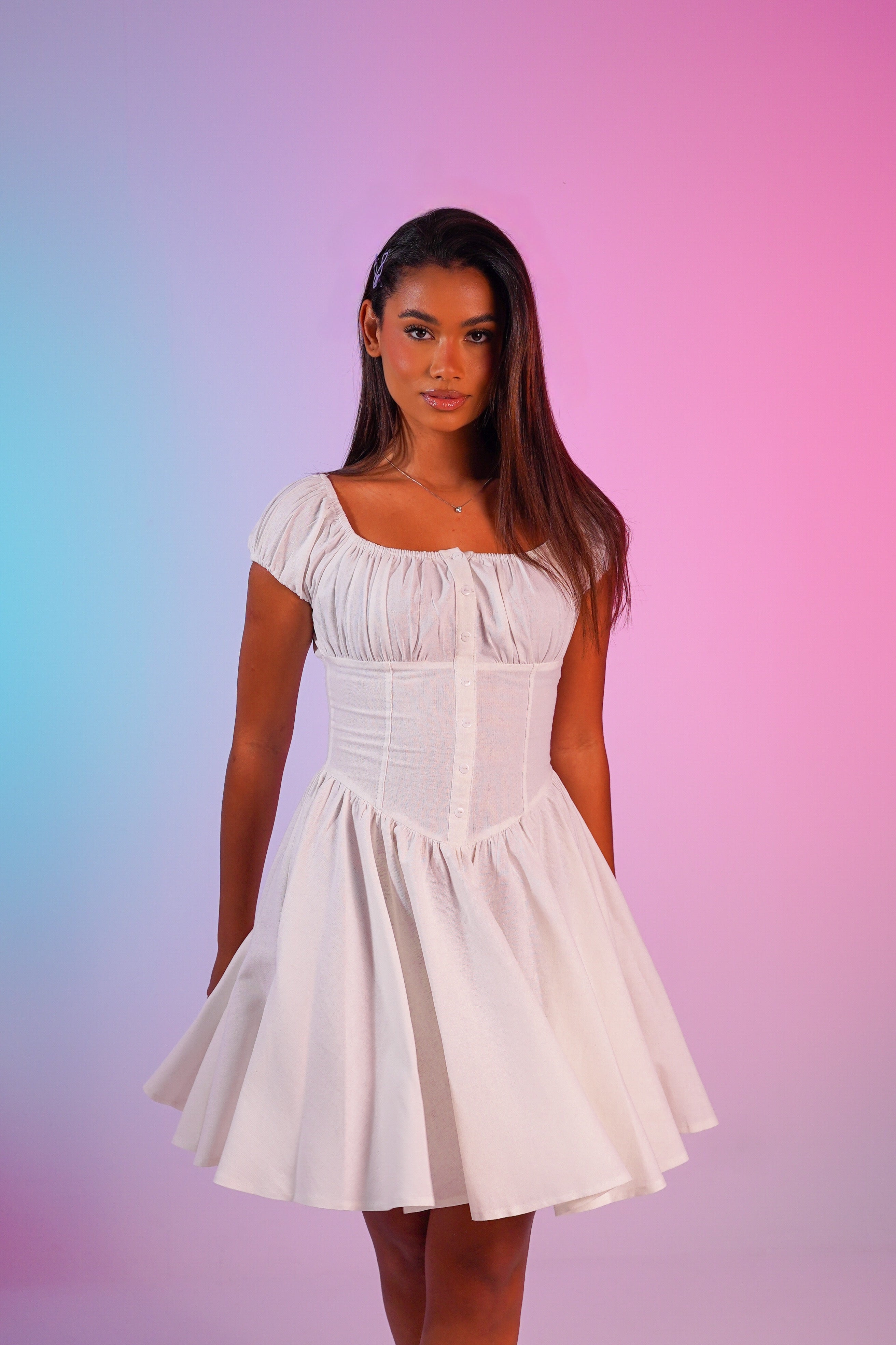 Barbie dress White