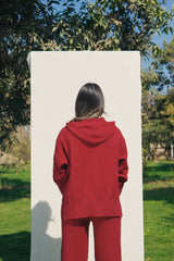Cloud knit hoodie