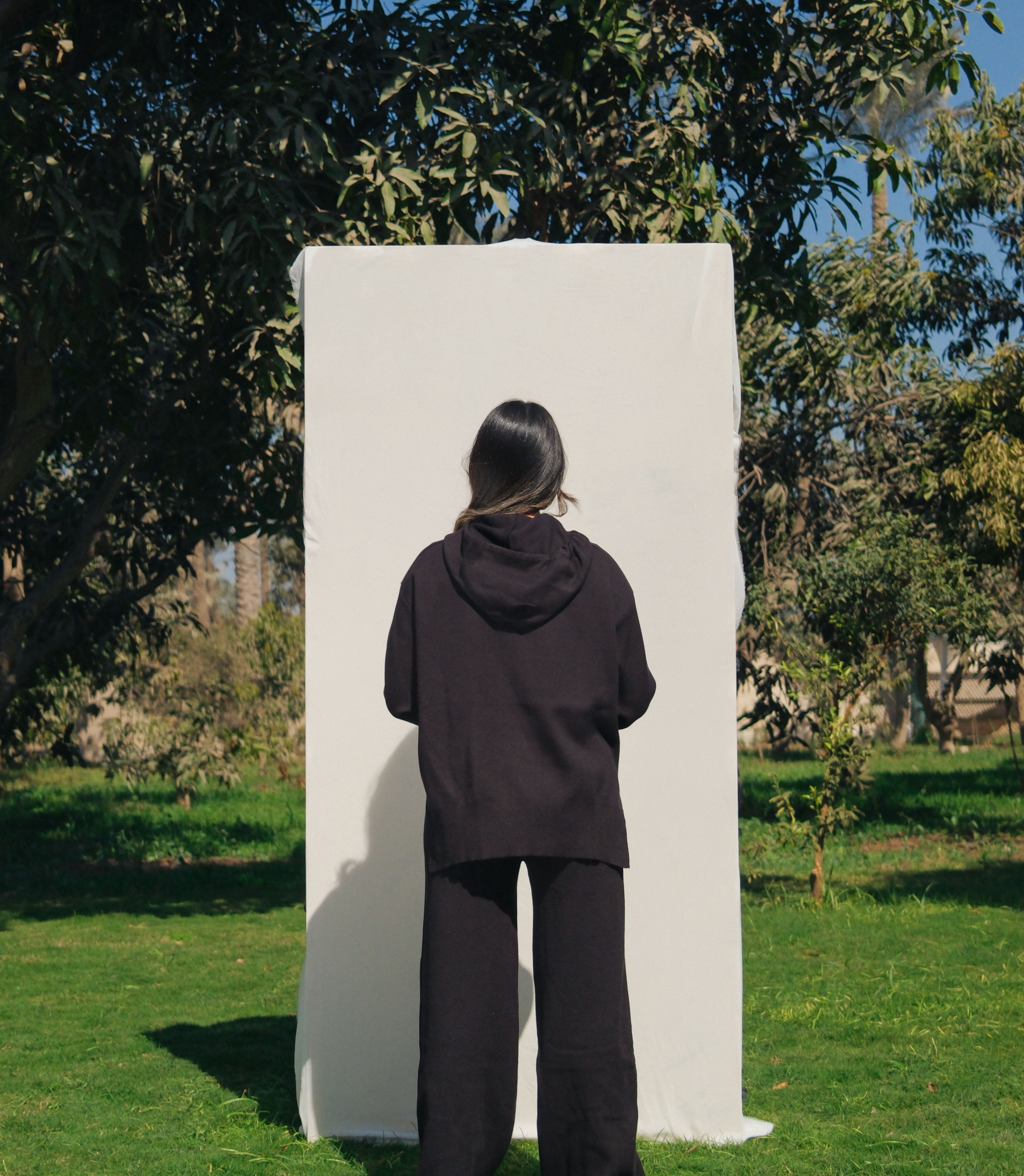 Cloud knit hoodie