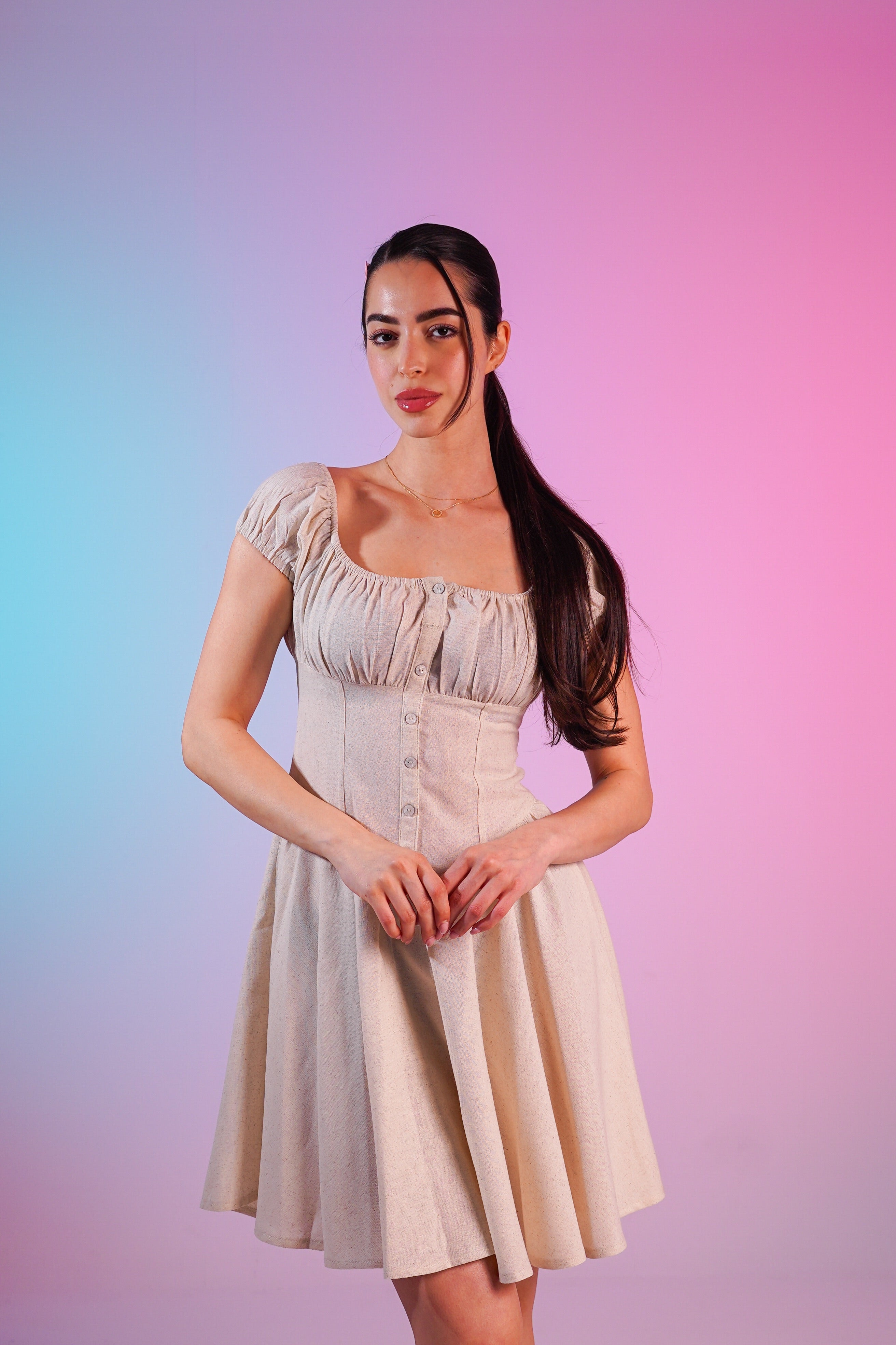 Barbie dress Beige