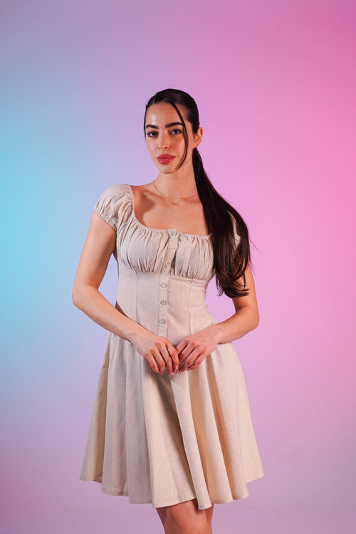 Barbie dress Beige