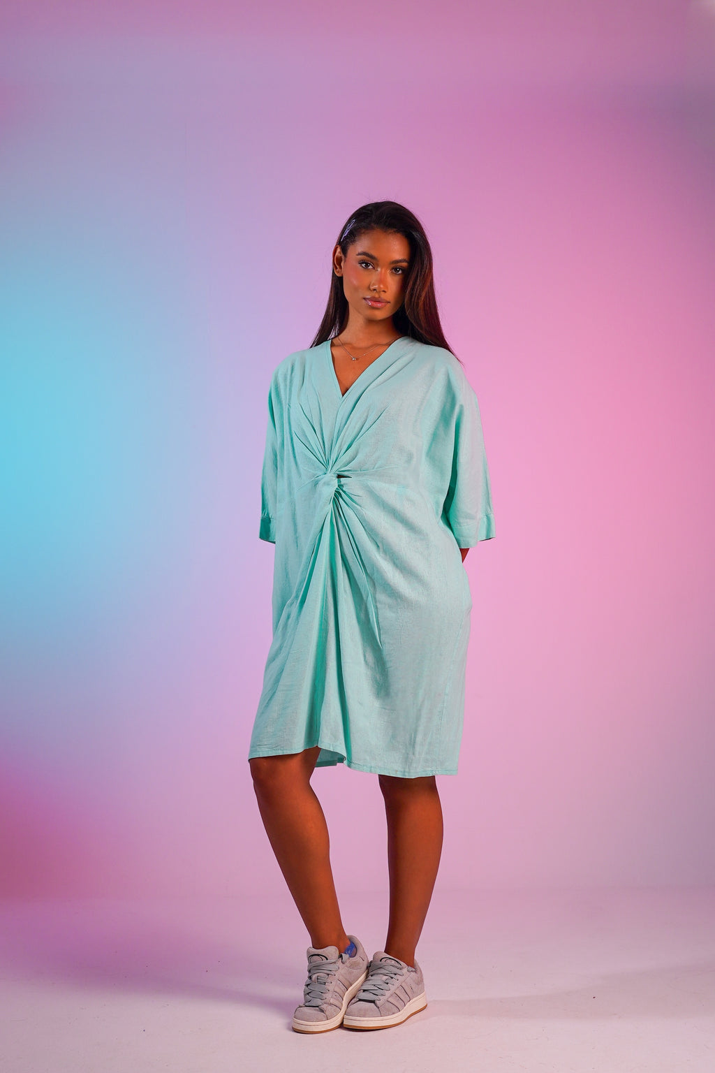 Knotted dress