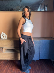Black Basic Sweatpants
