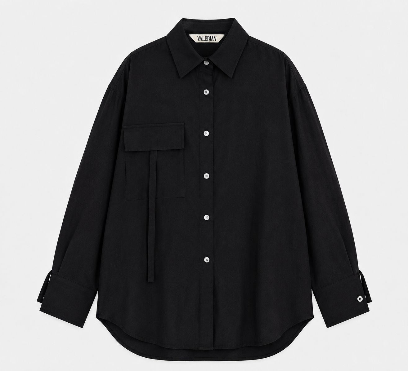 Black Linen Shirt